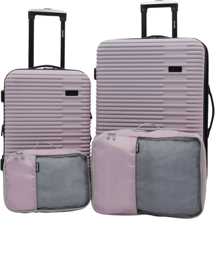 Kensie 4 Piece Set Women's Hillsboro Luggage & Travel Bags