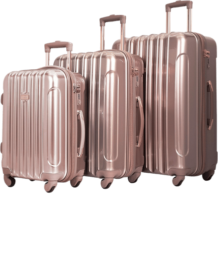 Kensie Women's Alma Luggage, 3 Piece Set (28:24:20)