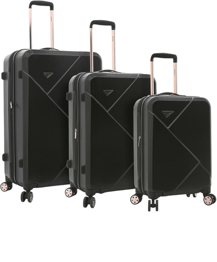 Kensie Women's Dawn Hardside Spinner Luggage 3-Piece Set (20/24/28)